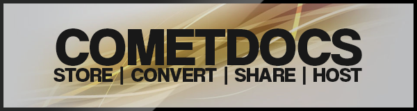 Convert files and share them using Cometdocs