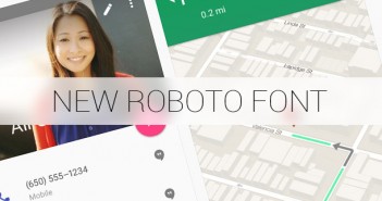 The New Roboto Font From Material Design roboto material design